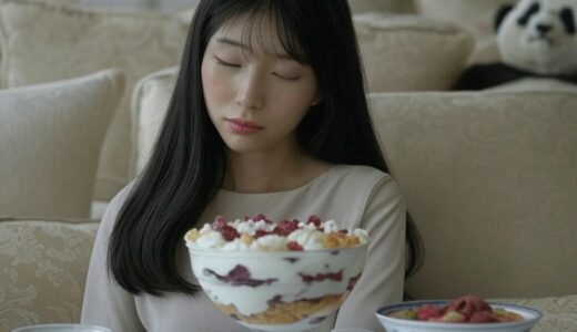 自宅ソファで眠る女性